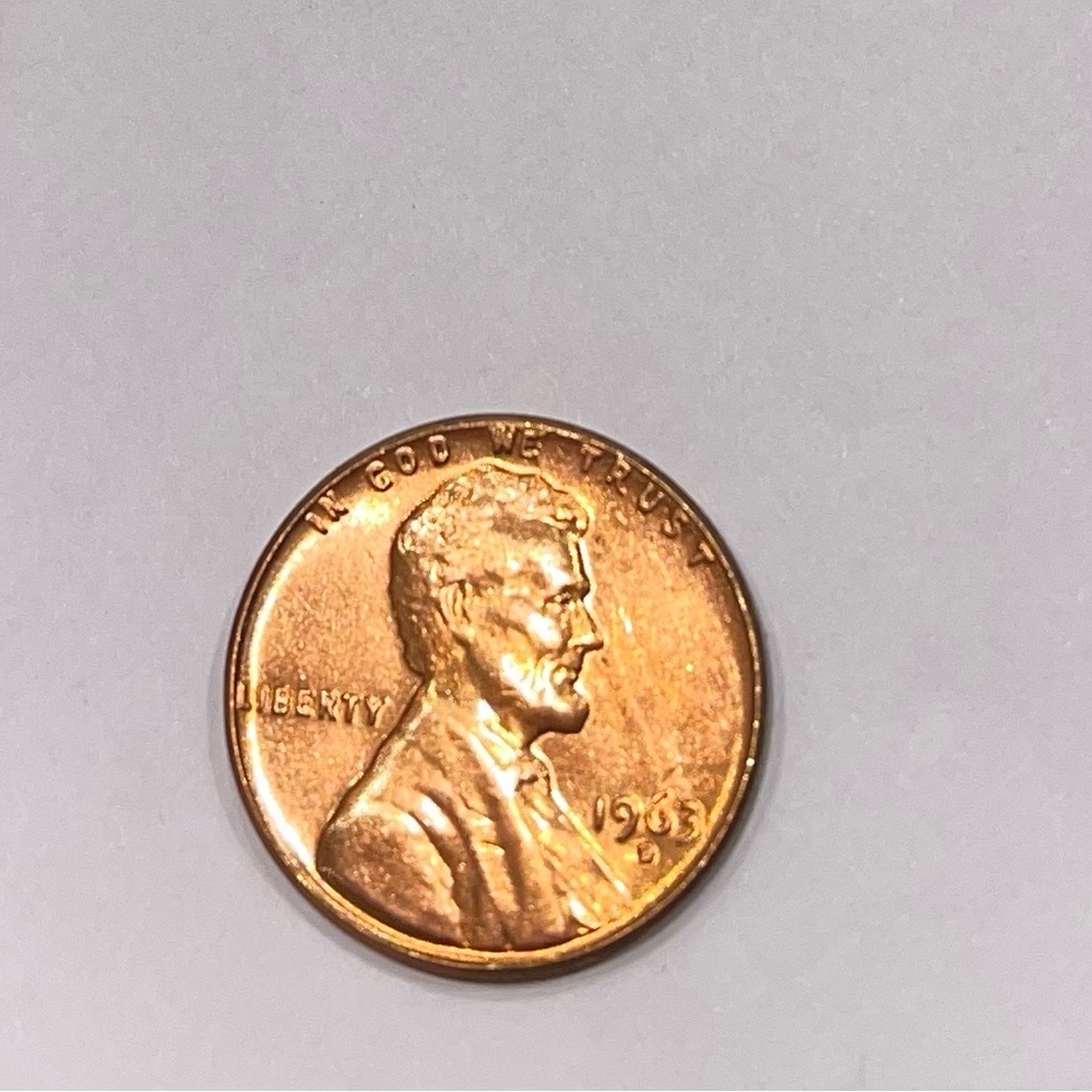 1963 Lincoln Penny Coins